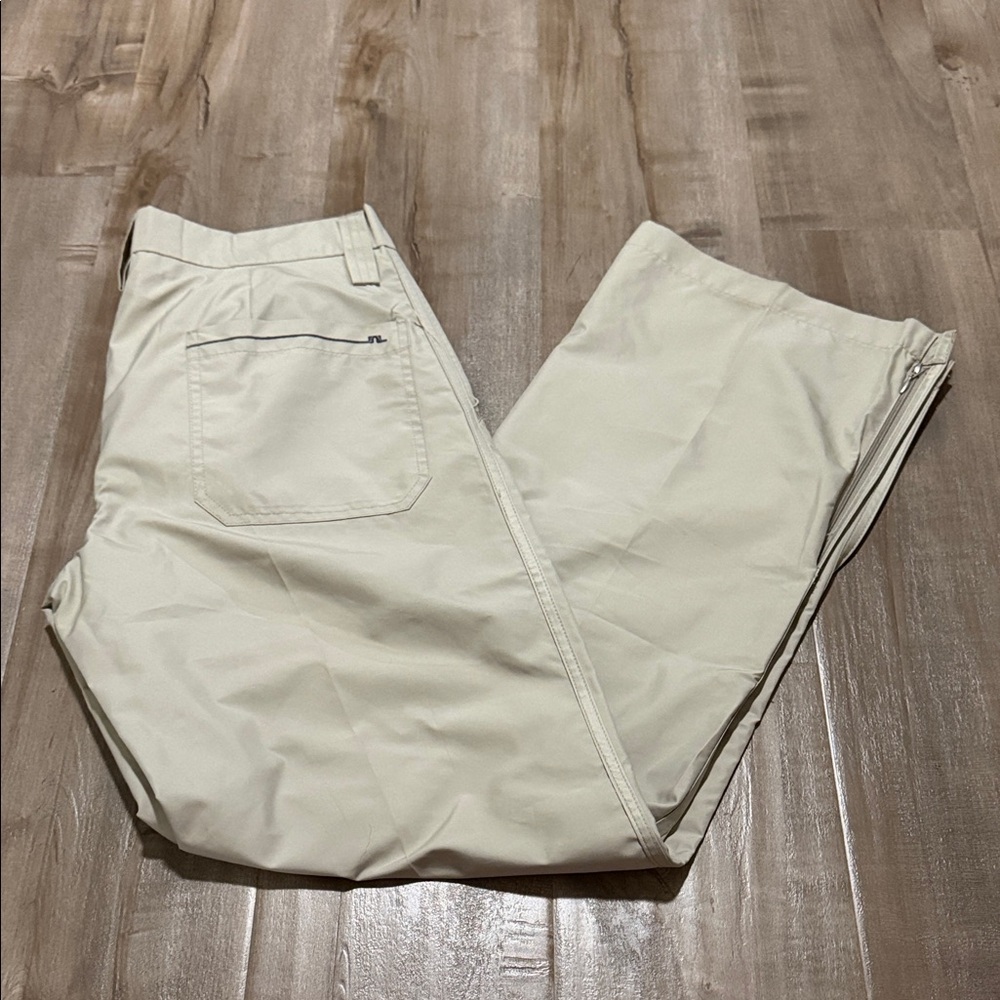 J.Lindeberg | Cream Golf Pants | Polyester | Sz 30